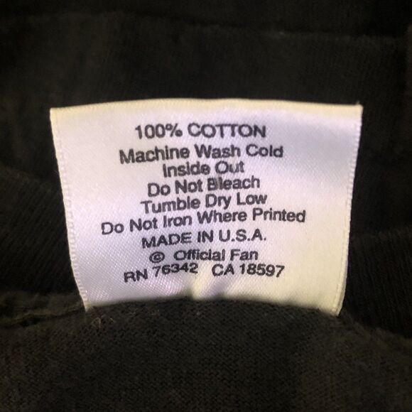 Official Fan 1992 Baltimore Orioles T Shirt Size L Black VTG Single Stitch USA - Picture 12 of 15